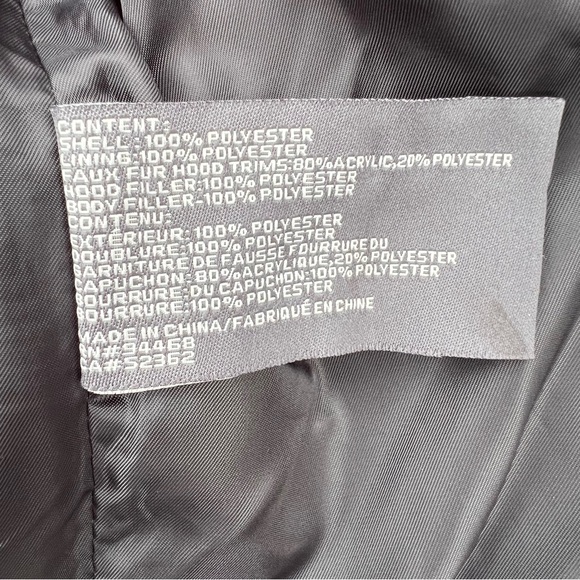 Mens Perry Ellis Puffer Jacket Removable Hood Black Size XL Portfolio Wellon - Picture 13 of 15